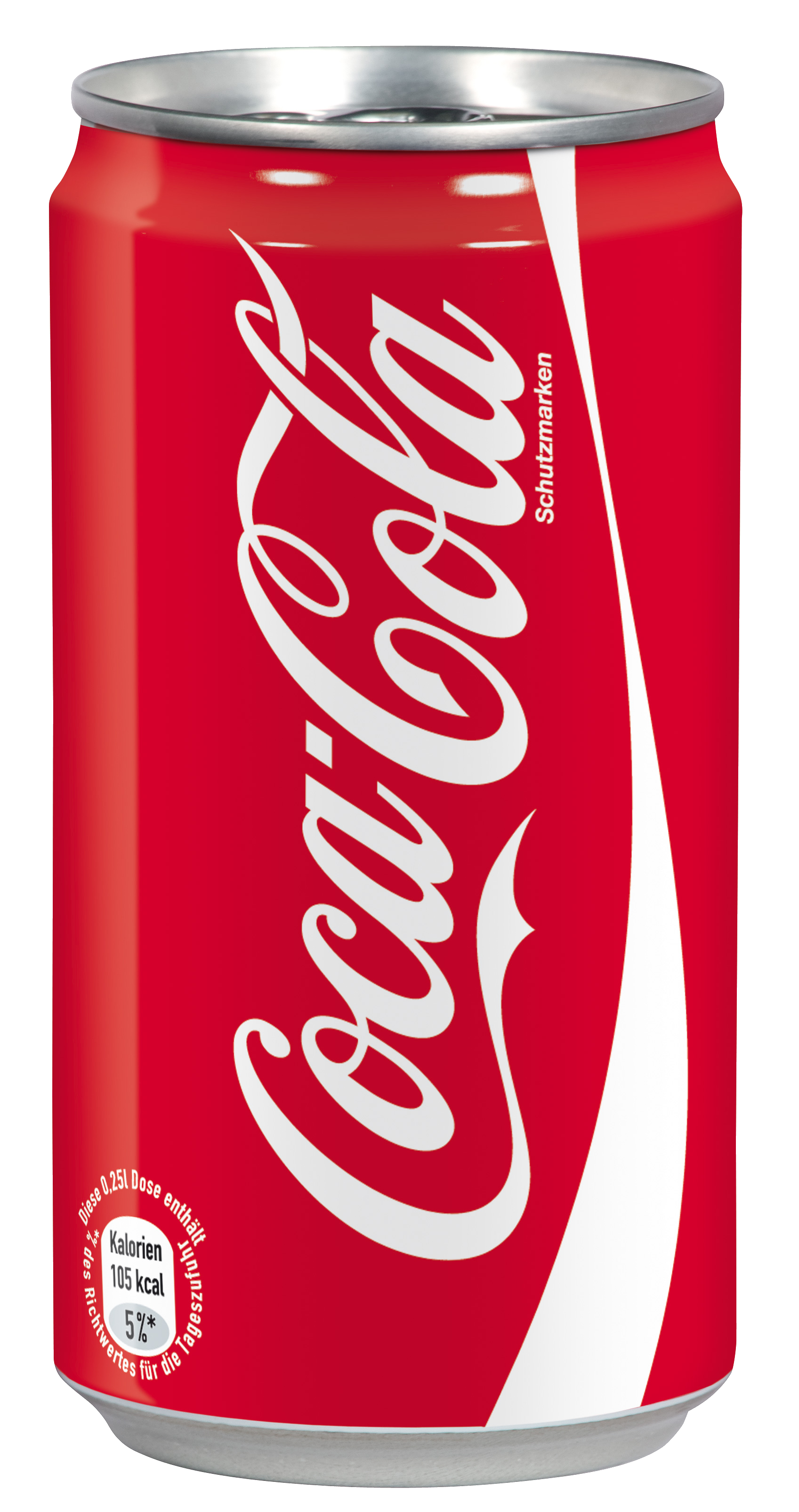 Photo of a cola can.